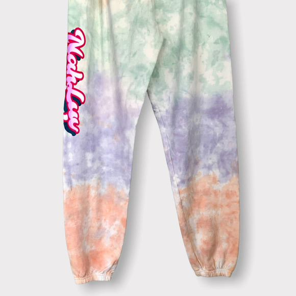 NEW By Samii Ryan Nah Luv Tie-Dye Sweatpants Size Large - Picture 7 of 9